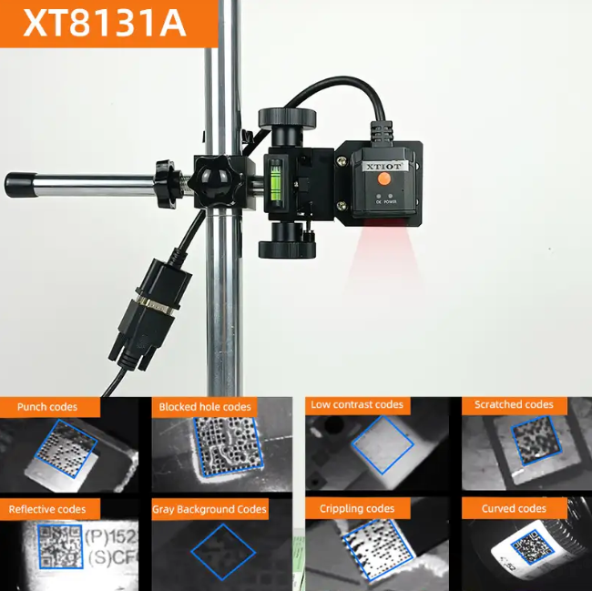 XT8131A:130萬像素高效工業讀碼器 XT8131A:130萬像素高效工業讀碼器