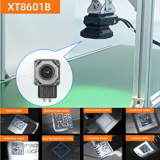 XT8601B:專為復(fù)雜條碼識(shí)別,600萬(wàn)像素工業(yè)讀碼器 XT8601B:專為復(fù)雜條碼識(shí)別,600萬(wàn)像素工業(yè)讀碼器